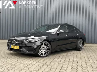 Mercedes-Benz C-klasse 300 e AMG Line MASSAGE/PANO/HEADUP/SPOILER/360CAM/BOMVOL
