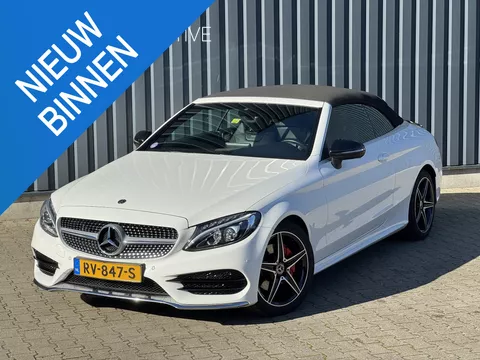 Mercedes-Benz C-klasse Cabrio 200 Edition 1 AMG Burmester | Nekverwarming | Leder